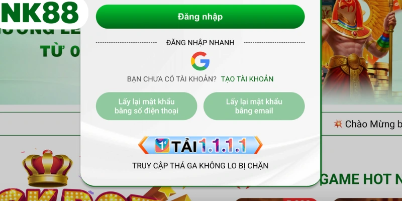 Cập nhật các bước đăng nhập NK88 đơn giản nhất 